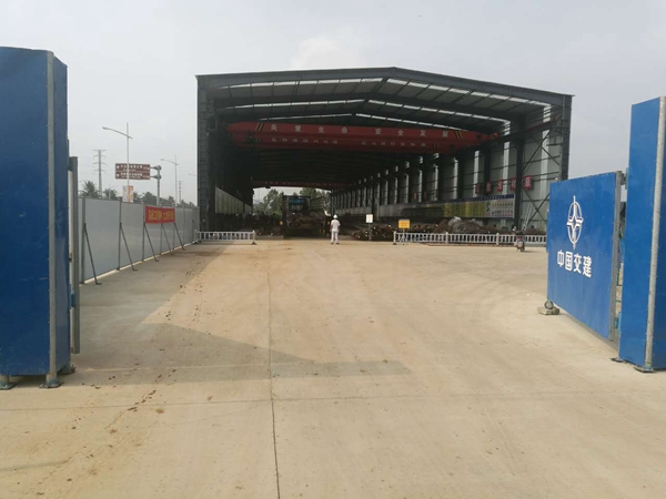 ?？谑兄攸c工程：疏港高速項目